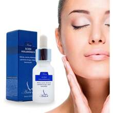 Kit De Serum Y Crema Facial de Ácido Hialurónico Hidratante antiarrugas antiedad humectante - Azul - Ver 2