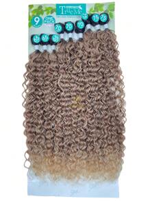 True Me Michele Plus Sleek Organic Curly Hair 320Gr 75Cm - Tóc vàng ombre - Xem 2
