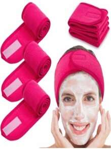 Tiara For Hair With Aesthetics For Cleaning/Makeup/Skin Care - 灰色 - 查看 2