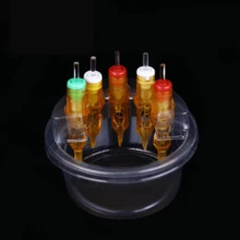 Soporte desechable PORTA CARTUCHOS PARA TATUAR TATTOO - Azul - Ver 3