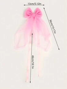 1 件/2 件蕾丝蝴蝶结窗帘系带，多色可选 - 白色 - 查看 7