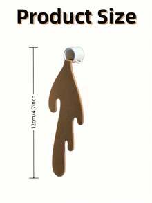 1 pieza Separador de libros creativo con taza de café desbordante - de PU, portátil y compacto, un obsequio divertido para lectores - Multicolor - Ver 4