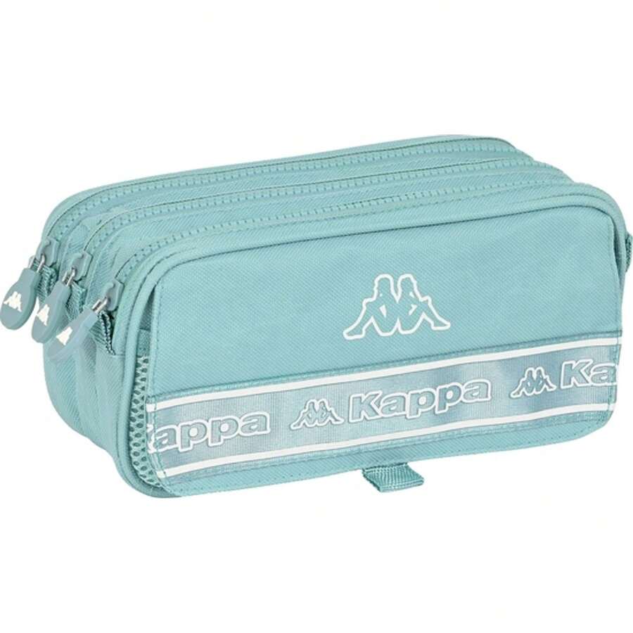 TRIPLE BIG KAPPA BASICS "BLUE" TOOLCASE - Spacious And Practical Pencil Case - Versatile For Every Day - Modern And Elegant Design - Multicolor - View 1