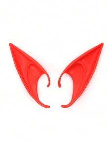 Orelhas de Fada, Orelhas de Interpretação de Papel, Acessórios de Cosplay de Orelhas de Vampiro Pontiagudas para Halloween, Feiras do Renascimento, Fantasia de Ação ao Vivo, Festas de Máscaras - A - Visão 9