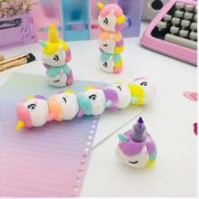 LARGE UNICORN TEXT MARKER WITH 6 COLORS - Nhiều màu - Xem 1
