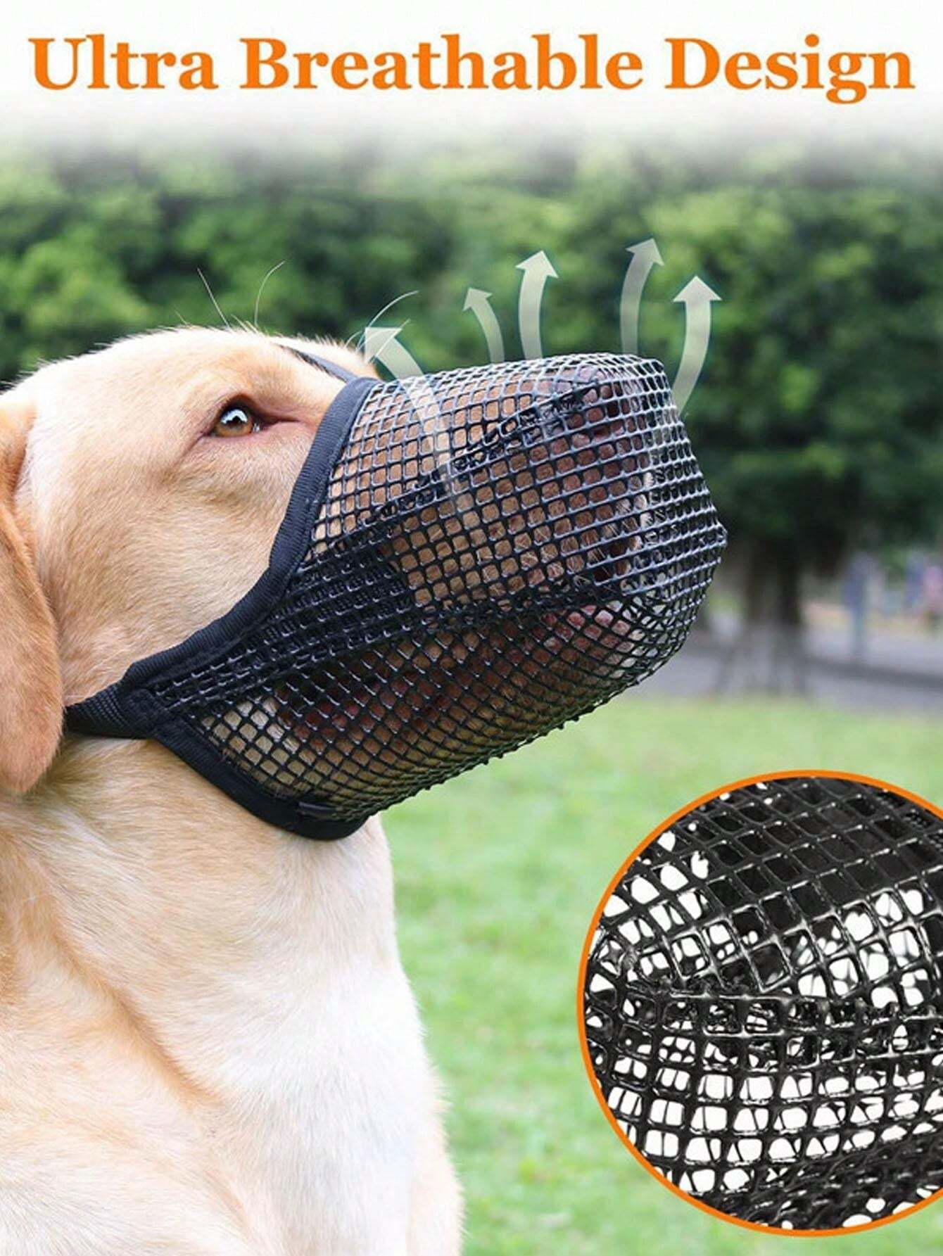 Muselière pour chien de compagnie, muselière antimastication et antiaboiement pour petits