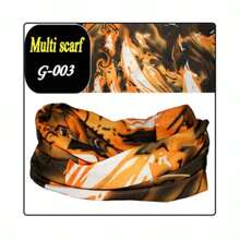 1 件户外运动无缝头巾防晒防尘面罩骑行钓鱼多功能头带，适合骑自行车、骑摩托车和滑雪