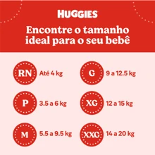 Kit 2 Pacotes Fralda Descartável Huggies Natural Care tamanho RN - 36 unidades - Tamanho RN - Visão 7