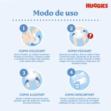 Kit 2 Pacotes Fralda Descartável Huggies Natural Care tamanho RN - 36 unidades - Tamanho RN - Visão 6