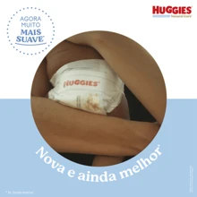 Kit 2 Pacotes Fralda Descartável Huggies Natural Care tamanho RN - 36 unidades - Tamanho RN - Visão 3