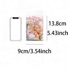 YANJI 20 件/包复古女孩美学装饰贴纸、DIY 剪贴簿工艺材料、节日礼物、个人文具用品 - 彩色 - 查看 11