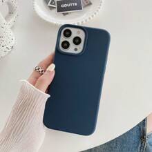 1pc Luxury Liquid Silicone I Phone Case 16 11 13 12 14 15 Pro Max Plus Apple Cases Shockproof Protective Phone Cover