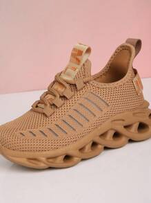 New Style Minimalist Breathable Mesh Sole Non-Slip Lightweight Slip-On Outdoor Casual Sports Shoes, Soft & Comfortable For All Seasons