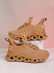 New Style Minimalist Breathable Mesh Sole Non-Slip Lightweight Slip-On Outdoor Casual Sports Shoes, Soft & Comfortable For All Seasons