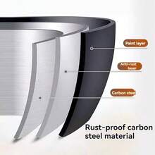 Pot Rack, Pot And Pan Organizer Rack For Under Cabinet, Heavy Duty Pot Pan Rack Under Sink Organizers And Storage, Pot Lid Organizer, Kitchen Cabinet Organizer - Black - View 3