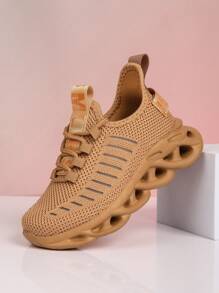 New Style Minimalist Breathable Mesh Sole Non-Slip Lightweight Slip-On Outdoor Casual Sports Shoes, Soft & Comfortable For All Seasons