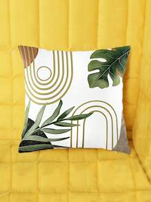 4 Cái/bộ Vỏ Gối Phong Cách Boho, Vỏ Gối Trang Trí Họa Tiết Hoàng Hôn Trừu Tượng Trang Trại Cho Ghế Sofa, 17.7x17.7 Inch, Chỉ Có Vỏ - Nhiều màu - Xem 7