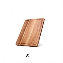 1pc Wooden Pizza Board With Acacia Wood Round Chopping Block And Handle, Suitable For Kitchen Decoration Board. Flipable --- One Side For Cutting Vegetables, The Other For Serving Or Entertaining, To Hold Pizza, Cookies, Bread, Cheese And Meat. It Is A Gift For Parents, Neighbors, Weddings, Thanksgiving, Christmas, Housewarming, Birthdays, Mother's Day And Father's Day. - Acacia Wood Cutting Board - View 13