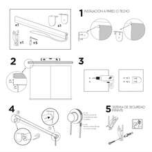 Ecommerc3 Custom Made Translucent Blind Size 155x175 - Easy Installation Roller Blind Fabric Size 152x170