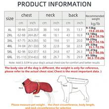 Reflective Pet Winter Jacket/Coat, Windproof & Warm, Convenient Leash D-Ring, Suitable For Medium-Large Dogs - Black - View 2