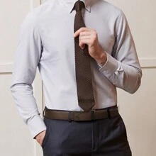 1 stuk heren casual leren riem met metalen automatische gesp, luxe merk zakelijke werkriem zomer, school