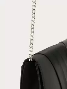 New Crinkle Chain Strap Clutch Bag, Crossbody Design, Gift For Valentine's Day, Spring/Summer