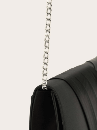 新款皱褶链条手拿包，斜挎设计，情人节礼物，春夏