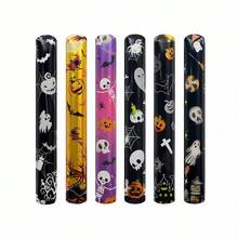 Set de 6 globos de Halloween - Diseño de dibujos animados lindo y elegante, de aluminio, excelente para decoraciones de fiesta y regalos, de 21,7 pulgadas de largo, Navidad - globo - Ver 6