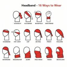 1 件户外运动无缝头巾防晒防尘面罩骑行钓鱼多功能头带，适合骑自行车、骑摩托车和滑雪