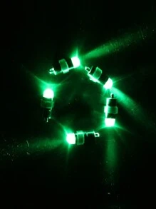 LED 螺旋式气球灯，子弹形装饰照明灯泡，适用于纸灯笼，防水派对照明，适用于生日庆祝 - 多色 - 查看 13