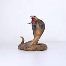 2024 New 1pc Hyper-Realistic Snake Model, Dual Color Options, Ideal As Birthday/Holiday Gift Figurine - Multicolor - View 11