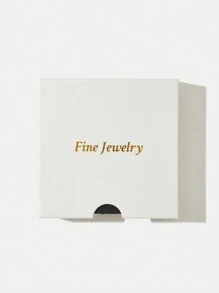 BALMORA 1pc Minimalist Twist Sterling Silver Ring - Gold - View 8