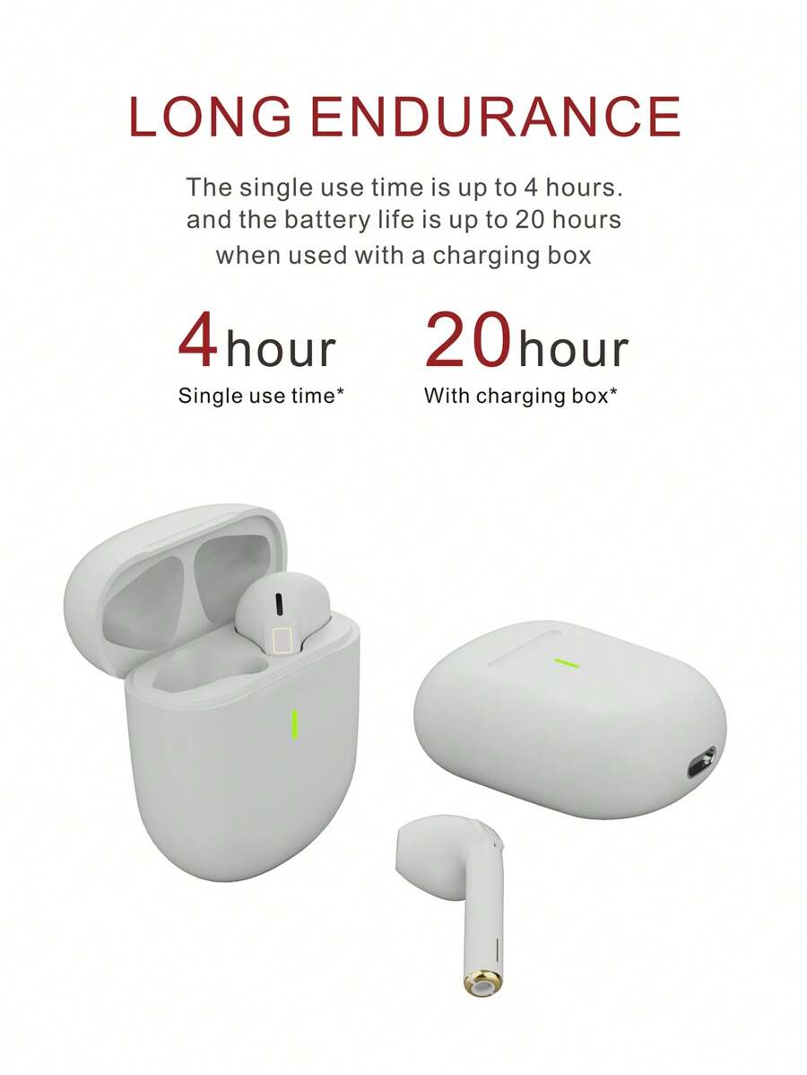 Écouteurs sans fil Bluetooth G16 2024 nouveaux, design semiintraauriculaire, longue durée de