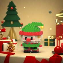 9 套微粒圣诞主题积木玩具,包括雪人、圣诞老人、圣诞驯鹿、圣诞火车等。可爱的设计,非常适合作为圣诞节/或儿童返校礼物。房间装饰冬季礼物彩色积木彩色积木,圣诞装饰,圣诞礼物>玩具,建筑 - 彩色 - 查看 19