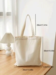 海贼王、教师节、万圣节、情人节、婚礼、纪念品袋、母亲节、定制女士托特包、女士单肩包、女士手提包、包独特、大容量、轻便、可折叠、时尚、字母、照片、礼物、休闲、学校、工作、储物袋、DIY、高级、多功能、适合购物、旅行、旅行必需品、送给女孩的礼物 - 米色 - 查看 8