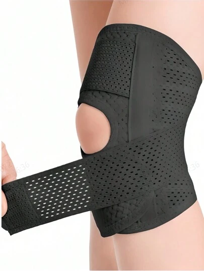 1 件日本第二代护膝带男女通用膝盖支撑适用于跑步、篮球、运动（无左右）健身房配件膝盖支撑