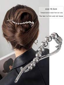 Clip à cheveux décoré de fausses perles haut de gamme, pince à cheveux, barrette pour femmes, accessoires capillaires, barrettes à cheveux, pinces à cheveux, pinces à cheveux