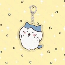 1pc Acrylic Keychain, Cute Cartoon Backpack/Bag Pendant Charm, Car Keyring - Multicolor - View 5