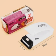 Portable Mini Heat Sealing Machine For Home Use, Food Bag Sealer - Multicolor - View 5