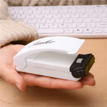 Portable Mini Heat Sealing Machine For Home Use, Food Bag Sealer - Multicolor - View 4