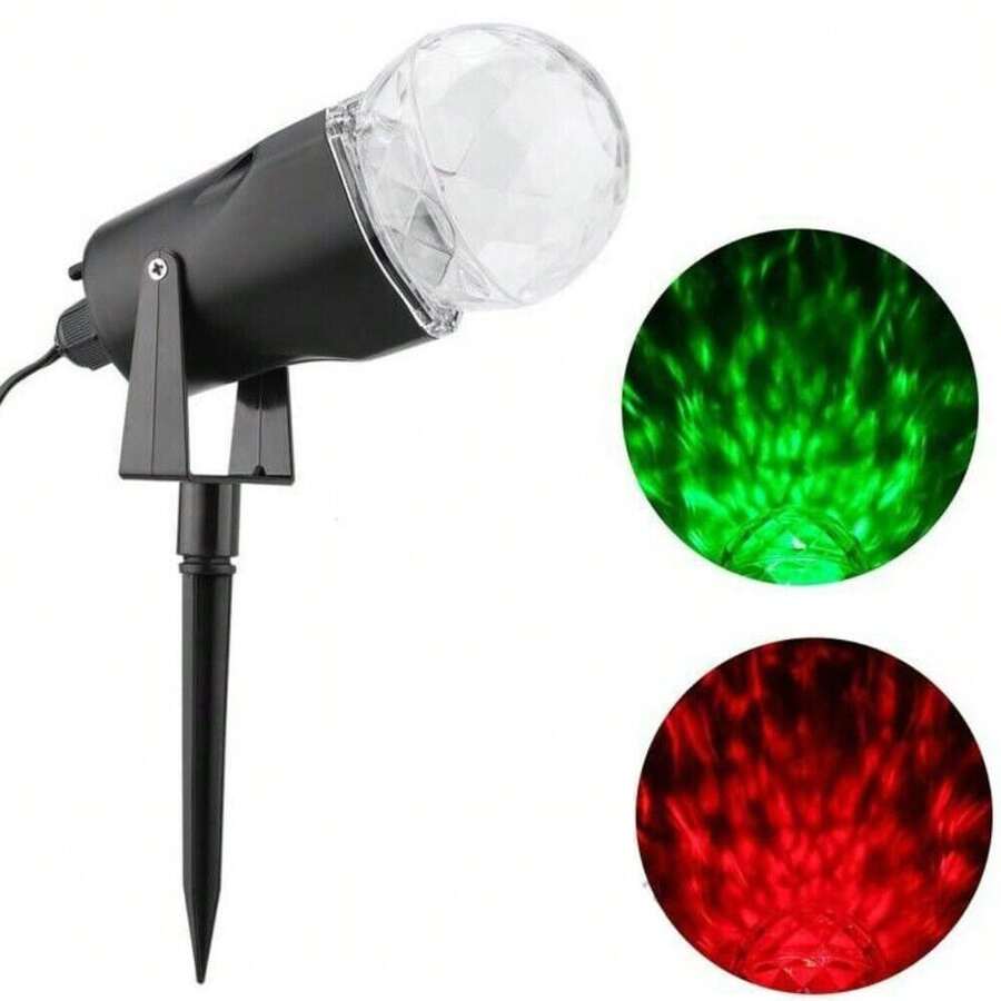 STONESKY  Christmas Lights Projector LED Laser Spotlight Waterproof Outdoor Red And Green - 1 - View 1