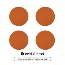 1 件直径 16 厘米圆形硅胶耐热桌垫、餐垫、锅垫、杯垫、碗垫、碟垫、火锅垫、耐热垫、防油垫适用于厨房使用 - 彩色 - 查看 16