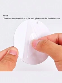 1 件，8cmx8cm 棕色字母十字设计亚克力吊坠配金链，励志装饰礼物，创意小礼物，节日配饰和派对用品，送给朋友的万圣节生日礼物 - 彩色 - 查看 5