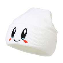 Star  Lindo Gorro De Punto De Felpa Para Hombres Y Muje - Blanco - Ver 1