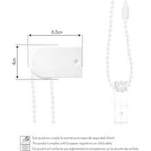 Ecommerc3 Digitaler transluzenter Rollo Größe 110x180 - Transluzenter Rollofahnenstoff Größe 107x175 - Modell W-V-04485 Rollo - Verschiedenfarbig - Übersicht 2