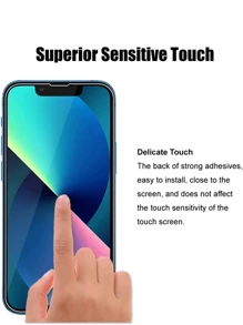 6 In1 Screen Protector [3PCS Phone Front Protective Glass + 3PCS Back Camera Lens Screen Protector] Compatible With IPhone With Camera Lens Protector Ultra HD Screen Tempered Glass 9H Hardness Scratch Resistant Compatible With IPhone 16/16 Plus/16 Pro/16 Pro Max/15/15Pro/15Plus/15Promax/14/13/12/11 Gift For Birthday, Family, Friends Phone Screen Protector, Phone Accessories