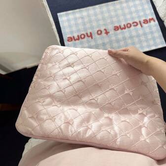 1 PIEZA Bolsa para tablet o laptop de 11/13/15 pulgadas con estilo coreano Ins, bordado de encaje y lazo, ideal para volver al colegio