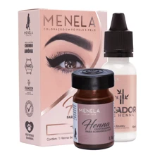 Menela Eyebrow Henna 2.5g Dark Brown - #3 BROWN - Ver 1