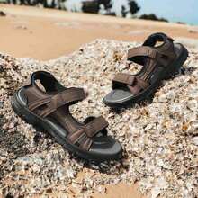 2024 New Summer Men Soft Breathable Beach Sandals - Brown - View 3