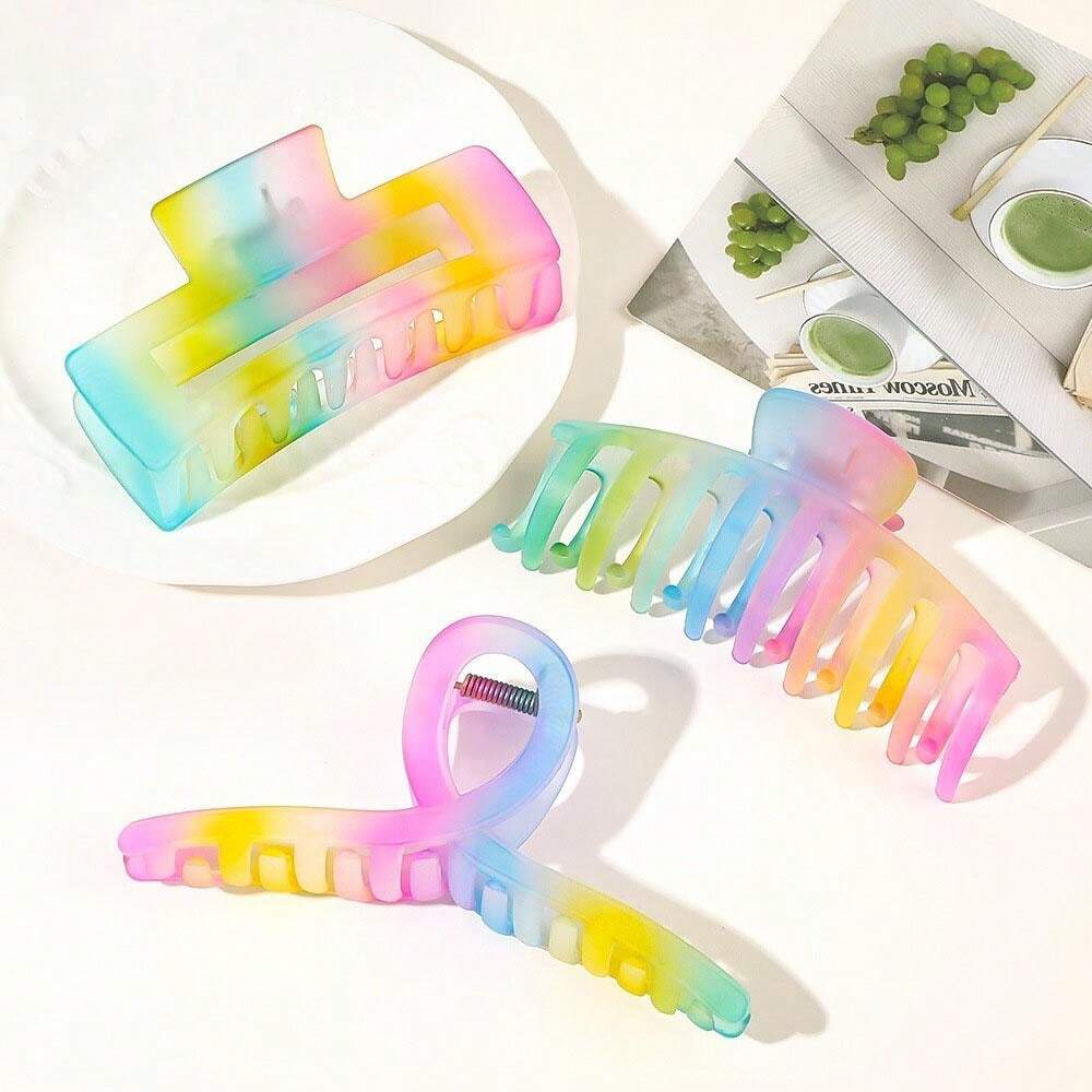 4 Pièces Grandes Pinces à Cheveux Accessoires Spéciaux